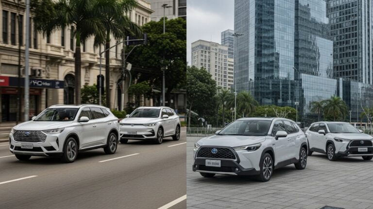 Carros híbridos ganham força no Brasil em 2026 com economia e desempenho elevados