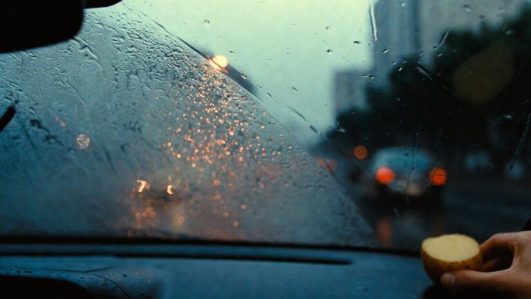 Como usar o truque da batata para impedir que os vidros do carro fiquem embaçados na chuva