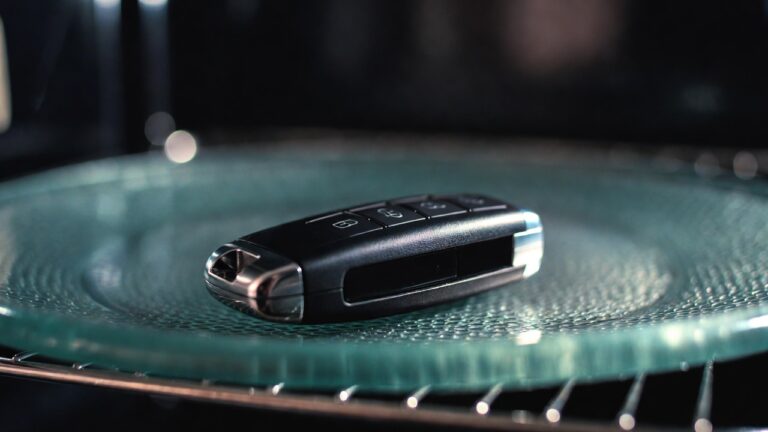 O hábito de guardar a chave do carro no micro-ondas que pode evitar o furto do seu veículo