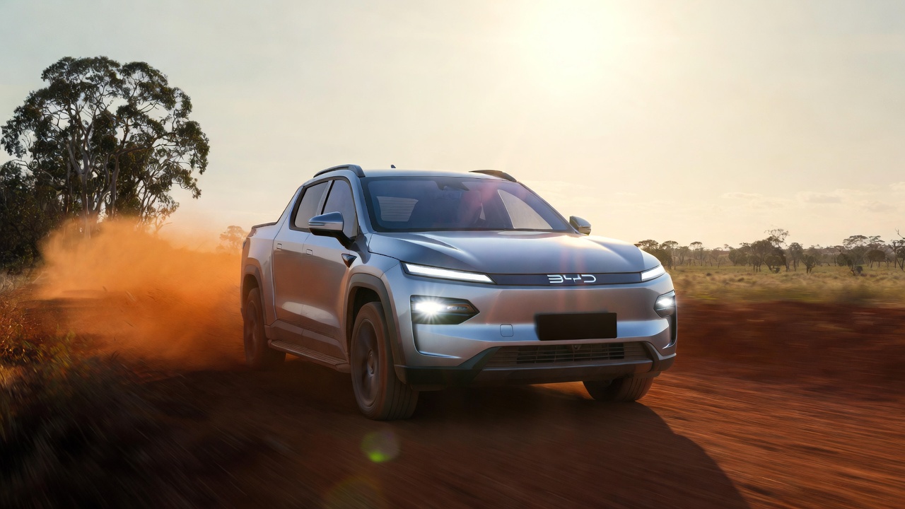 A nova picape híbrida que promete autonomia de mil quilômetros com apenas um tanque