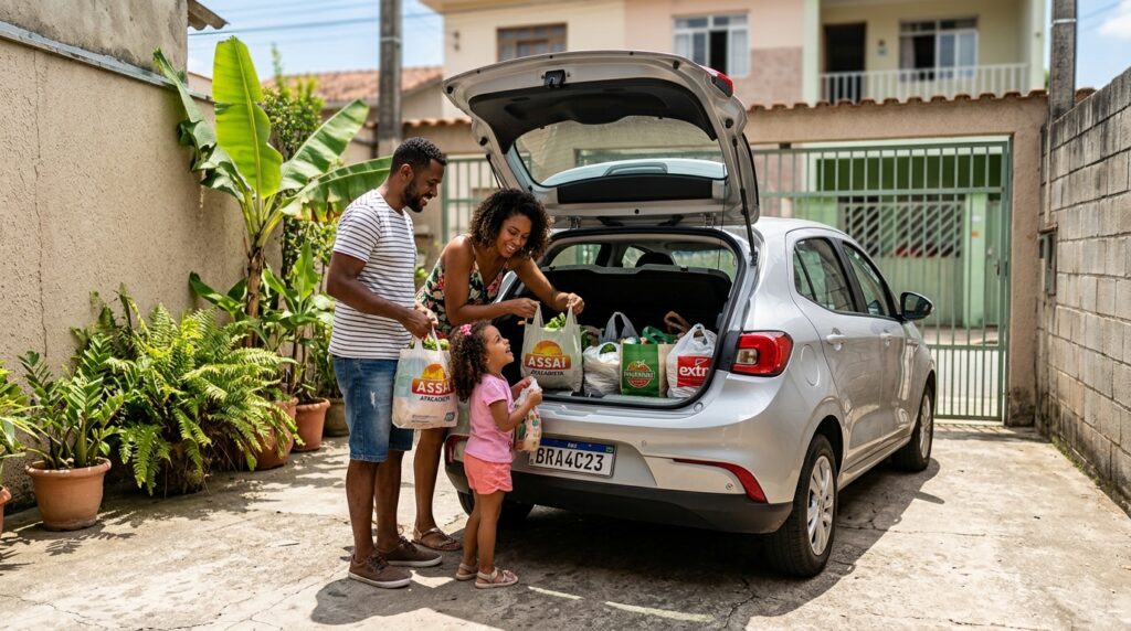 Fiat Argo, mostrando porque ele é uma opção racional para o motorista urbano.