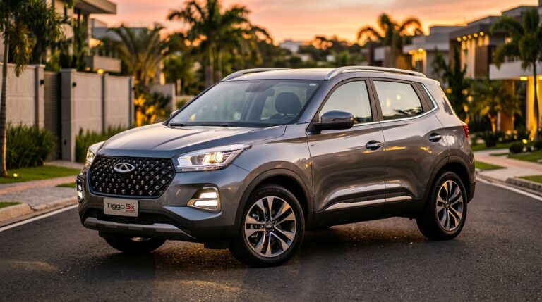 Caoa Chery Tiggo 5x Sport combina baixo consumo, excelente custo-benefício e alta aceitação no mercado brasileiro