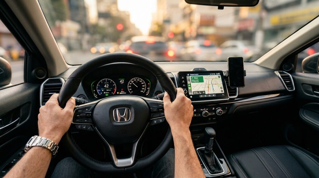 Honda City Sedan entrega alta economia de combustível, tecnologias de segurança premium e um ótimo custo-benefício para quem busca um sedã racional e bem-equipado.