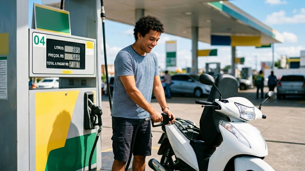 Moto da Honda atinge marca de 50 km com um litro e vira a solução definitiva para fugir do trânsito