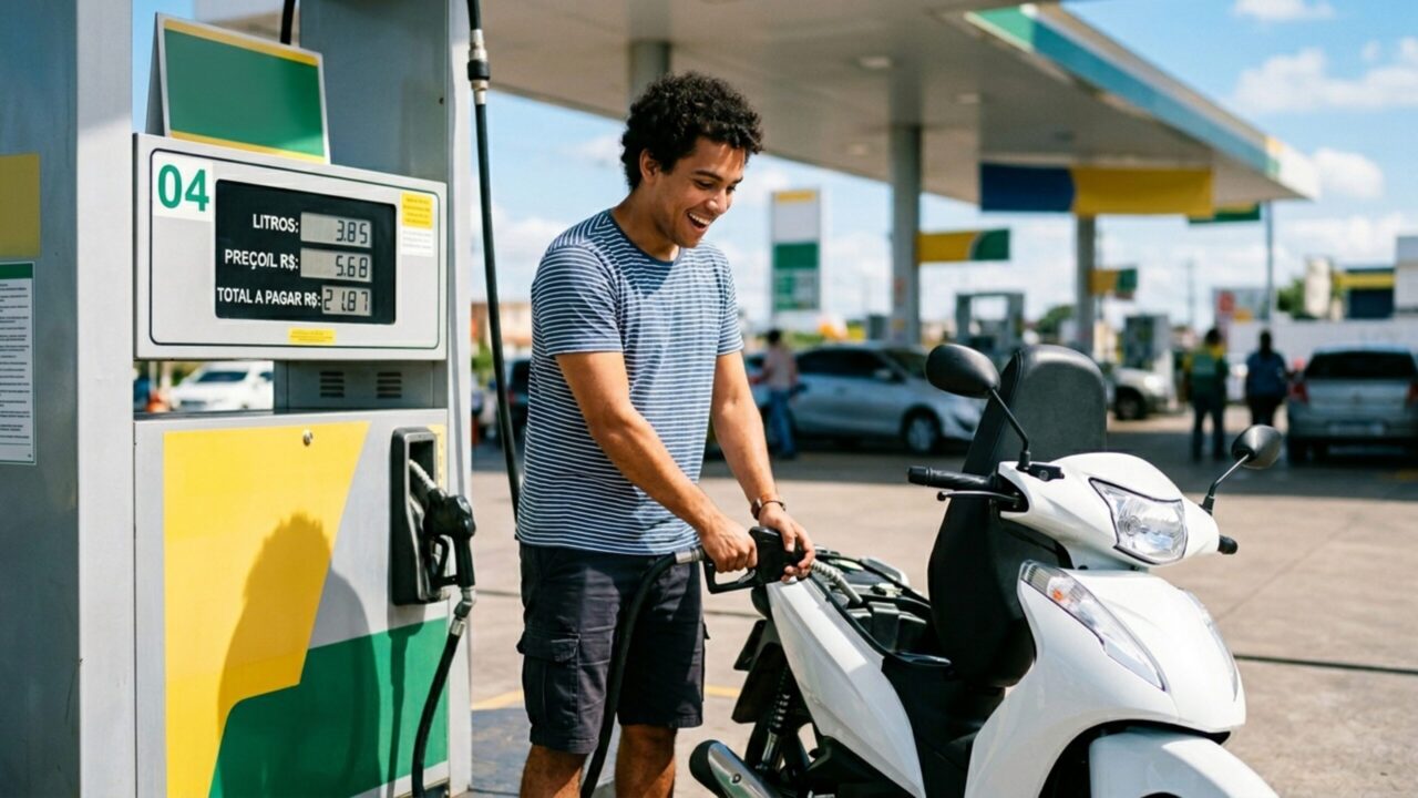 Moto da Honda atinge marca de 50 km com um litro e vira a solução definitiva para fugir do trânsito