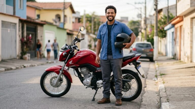 A moto mais vendida do Brasil que faz até 42 km por litro e custa cerca de R$ 16 mil por possuir um motor extremamente confiável para o trabalho diário