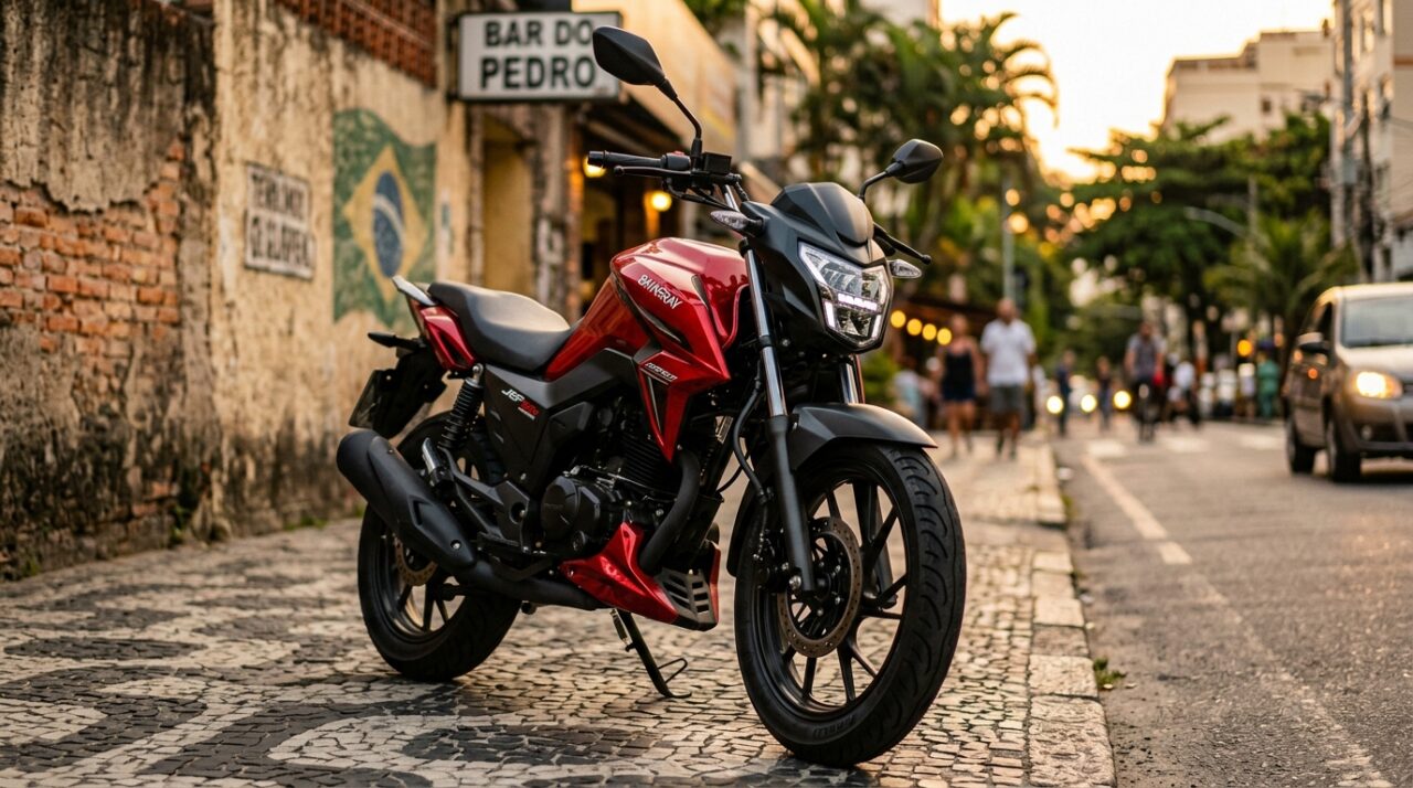Shineray roda 40 km por litro e atrai o público jovem custando apenas 14 mil reais