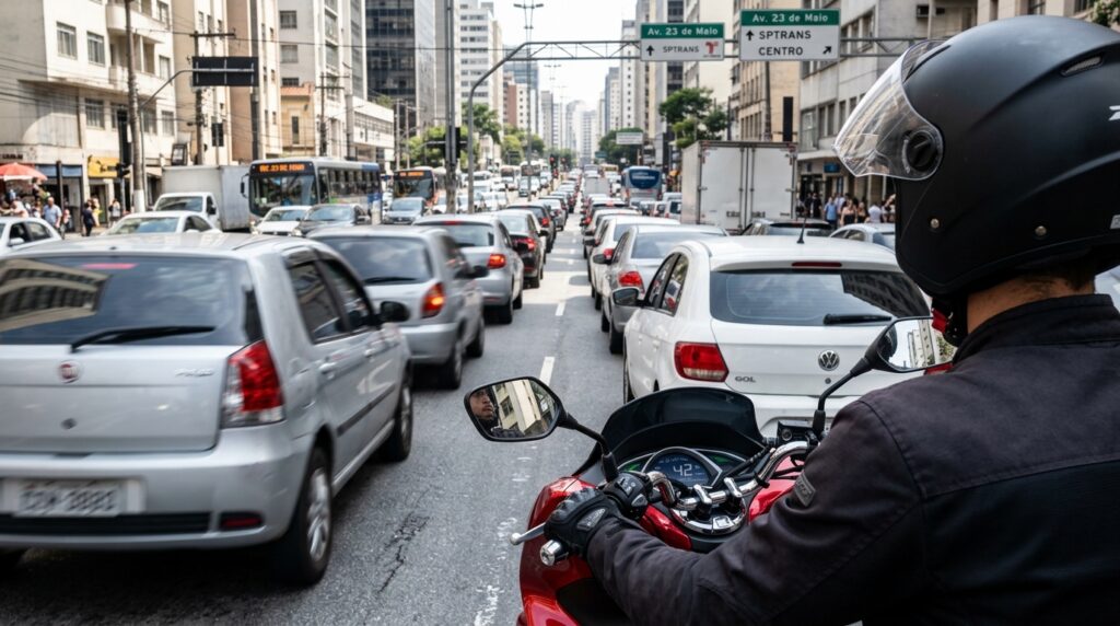 Honda PCX 160, destacando sua economia de combustível, preço acessível e atributos que a tornam a scooter líder de vendas no Brasil.