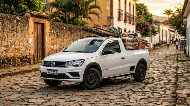 Volkswagen Saveiro Robust entrega baixo consumo, robustez e preço acessível para trabalho pesado