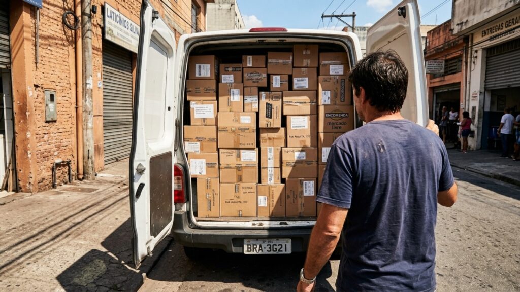 A eficiência e rentabilidade da Fiat Fiorino nas entregas urbanas
