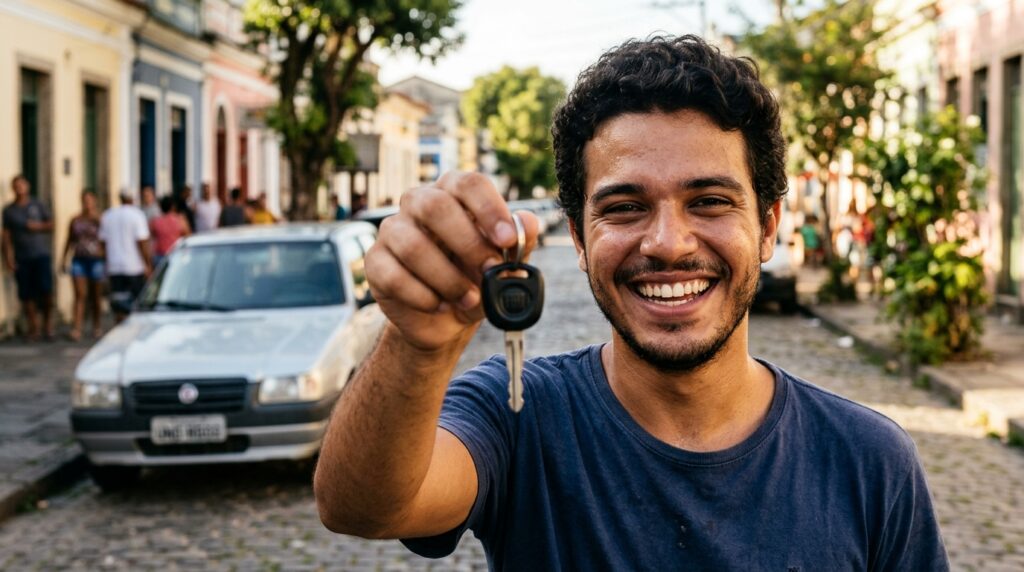  Fiat Uno Mille Economy é ideal para primeiro carro, com consumo de combustível de até 15 km/l na cidade e preço abaixo de R$ 20 mil