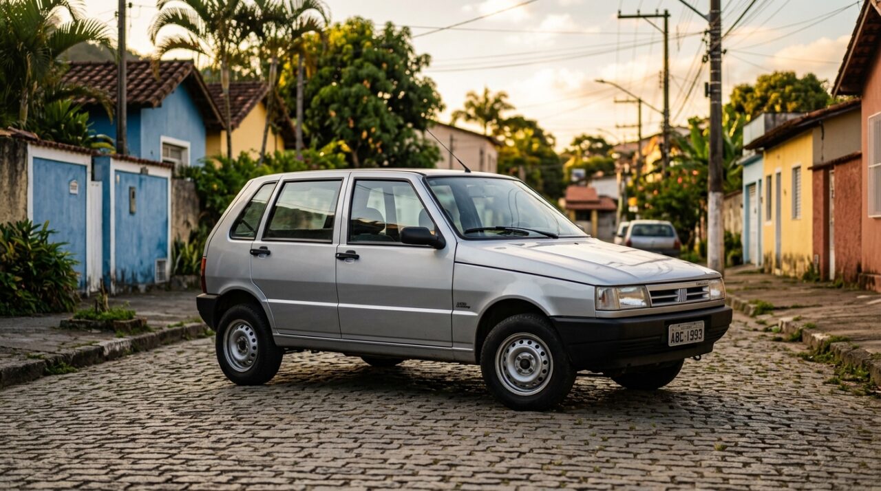 Fiat Uno Mille Economy é ideal para primeiro carro, com consumo de combustível de até 15 km/l na cidade e preço abaixo de R$ 20 mil