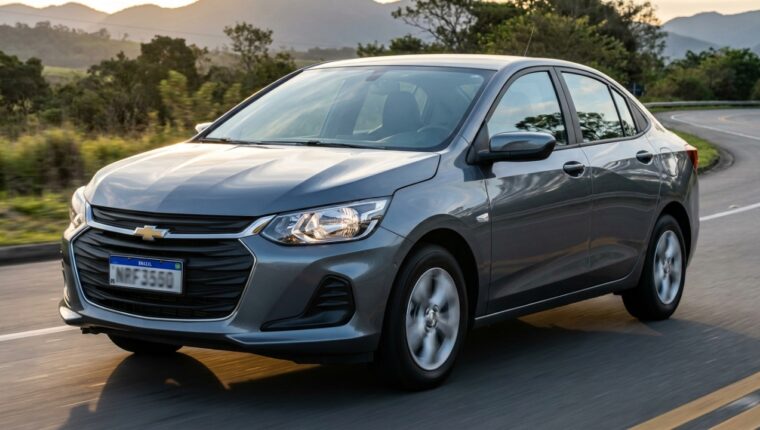Chevrolet lança sedã que faz até 17,1 km/l e leva 500 litros no porta-malas