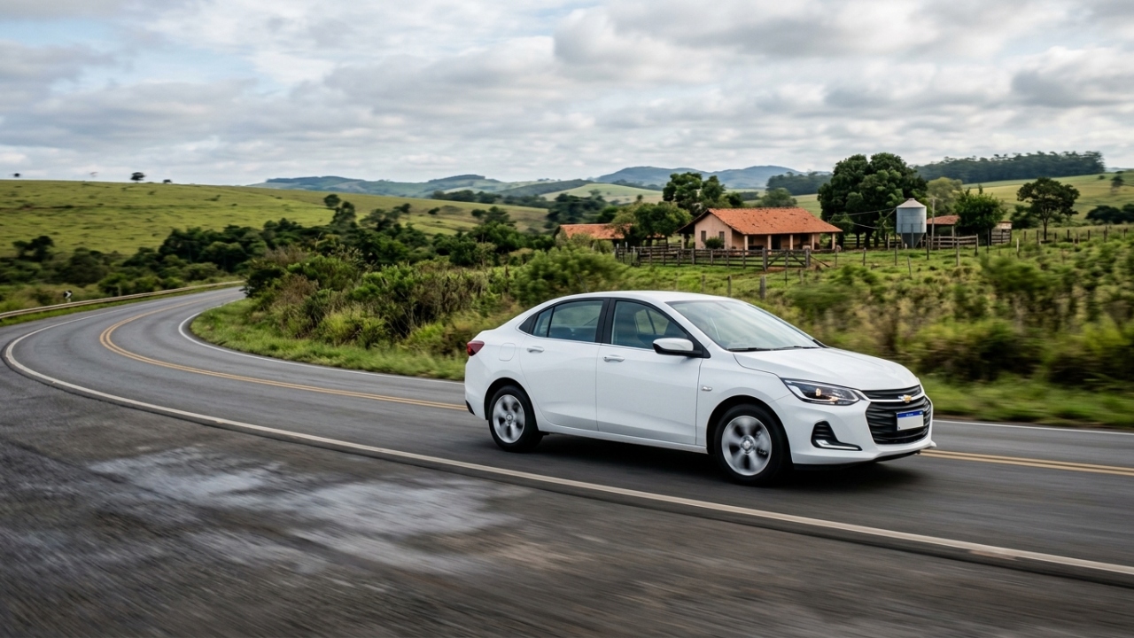 Com 500 litros no porta-malas e consumo de até 17,1 km/l este sedã compacto vira aliado das viagens em família