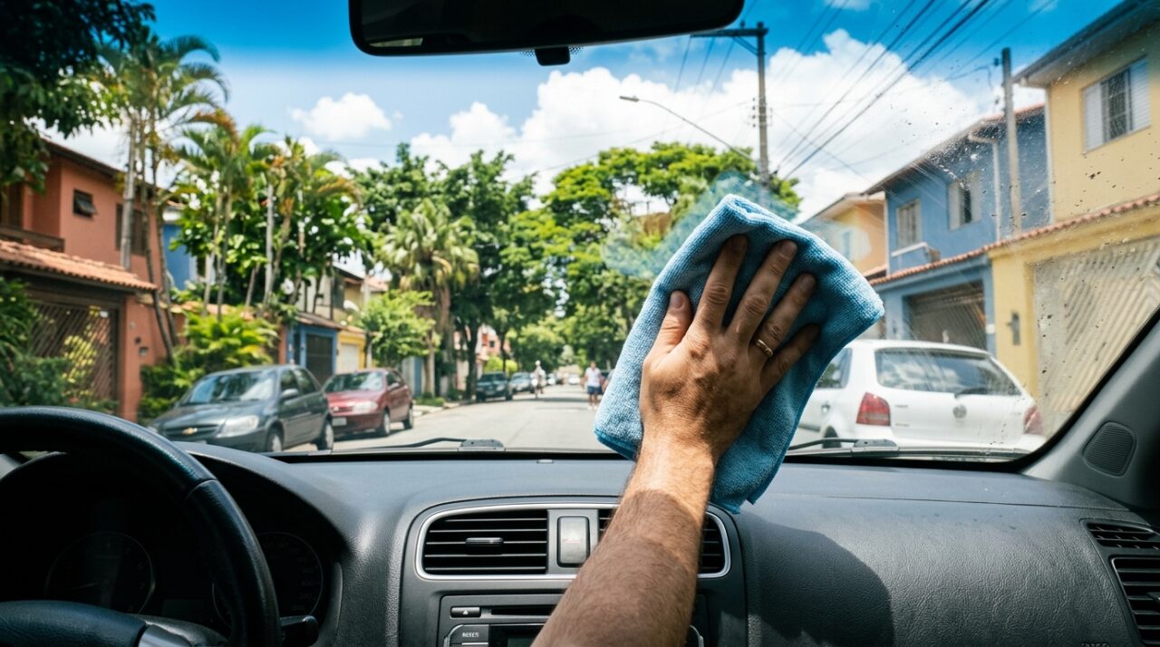 Limpeza interna do carro em apenas 15 minutos por semana
