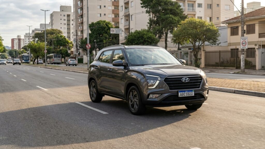SUV automático 0 km da Hyundai custa R$ 151.790, tem motor turbo de 120 cv, porta-malas de 422 litros e frenagem autônoma