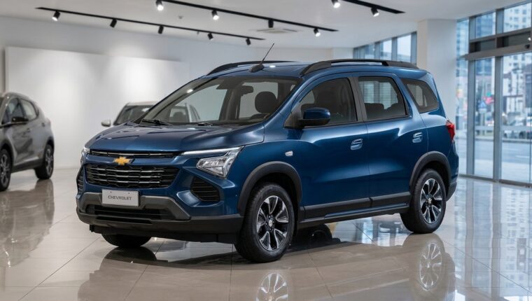 Chevrolet Spin: sete lugares, espaço e custo familiar