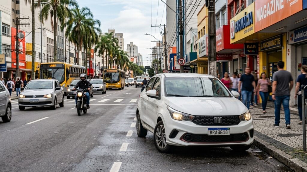 Com 107 cv, hatch popular automático simula sete marchas e pode alcançar 12,8 km/l mesmo no trânsito urbano